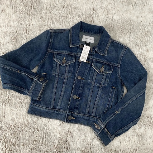 NWT Current/Elliot The Baby Trucker Denim Jacket | Current/Elliot Denim Jacket - Picture 1 of 16
